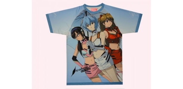 レースクィーン仕様のTシャツ