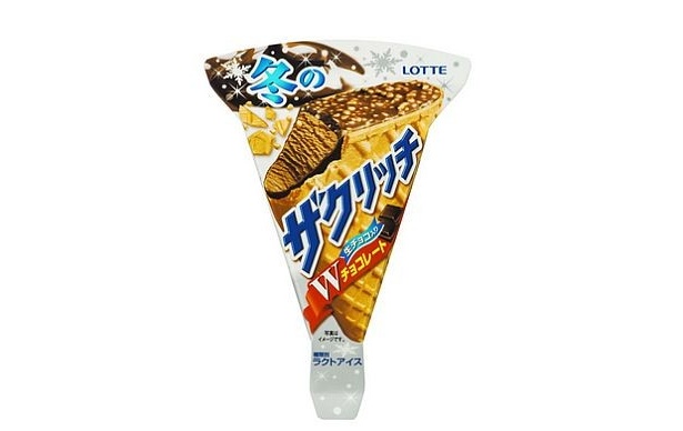 【写真を見る】こっちは食べた？　昨年11月に限定発売された生チョコ入りの「冬のザクリッチ」