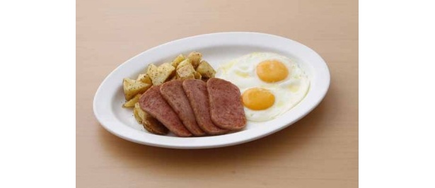 人気No.4、卵が2個付き、スクランブルエッグなど好みの焼き方で注文可能　
