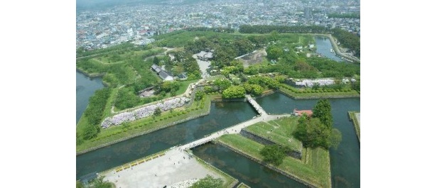 五稜郭タワーからの景観