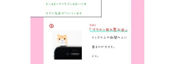 名前のあるにゃんこも！「ブラウン管の思ひ出」