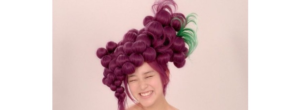 キュートな笑顔