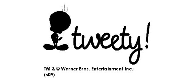 ワーナー・ブラザースの人気キャラクター“Tweety”ショップロゴ
