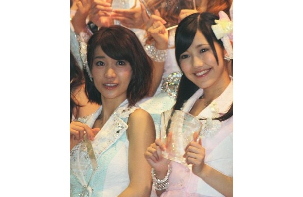 1位の大島さんと2位の渡辺さん