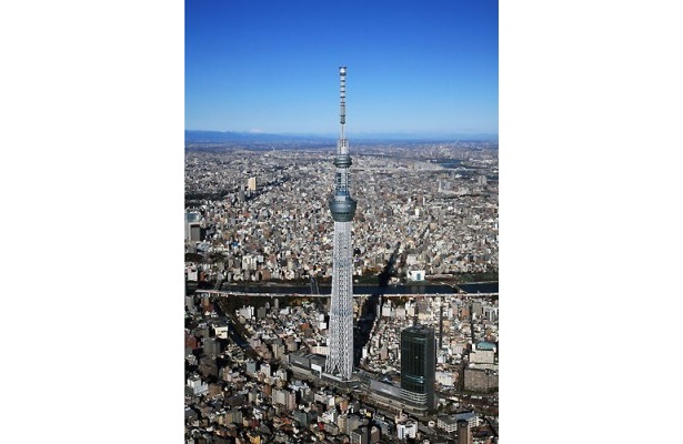 初日だけで約22万人もの来場者が訪れた東京スカイツリー