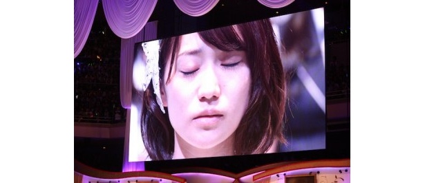 2位のまゆゆが発表された時