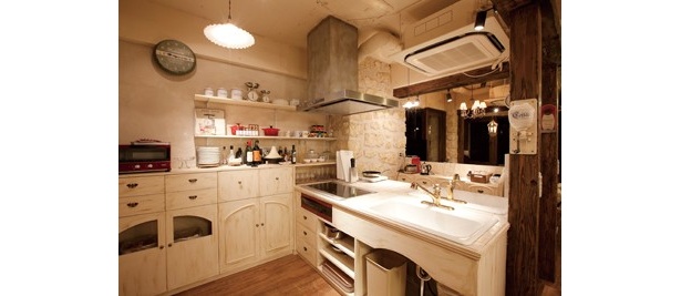 広いキッチンでは、入居者同士でのプチ料理教室が開かれることも