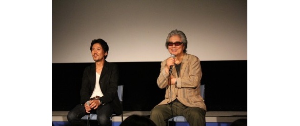 若松監督と大西は気心の知れた仲