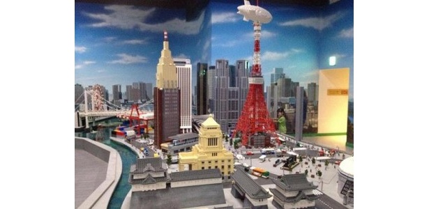 東京の町並みをリアルに再現