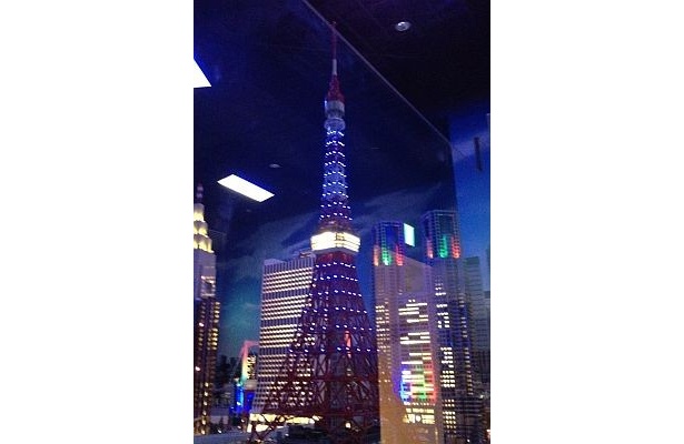 東京タワーのイルミネーションも美しい
