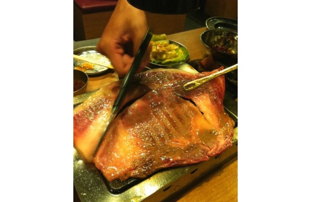 部位ごとに切り分けてくれる
