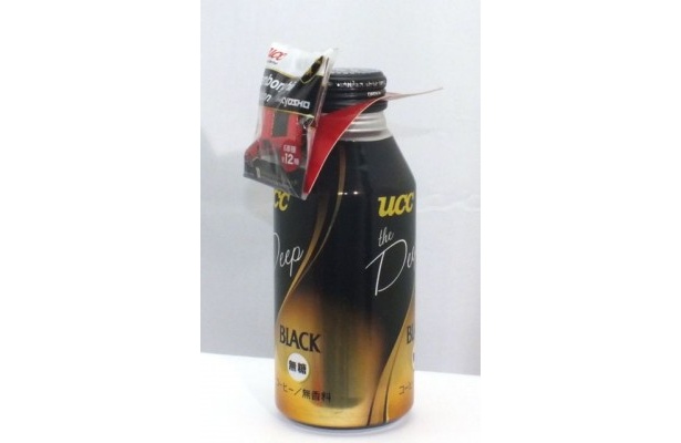 おまけ付き「UCC THE DEEP BLACK無糖　リキャップ缶400g」イメージ