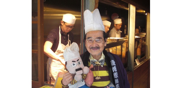 「泳げ！たいやきくん」の“店のおじさん”のモデルはこの人だ！