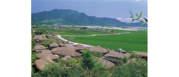 朝鮮時代の家屋に今も人々が住んでいる 「楽安邑城民俗村」