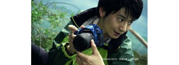 向井理が男らしさあふれるアクティブな新CMに登場！