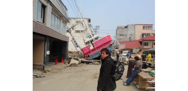 地震発生直後、被災地に入った武澤忠氏