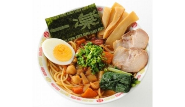 「一楽ラーメン風スープパスタ」