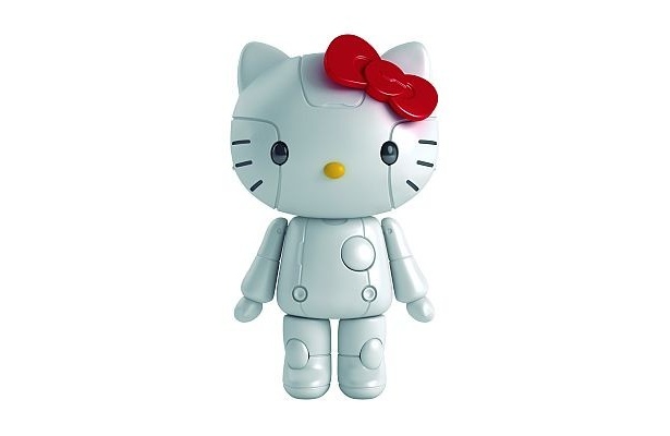 フィギュアとサンリオピューロランドのチケットがセット！会場限定「KITTYROBOT展　特別セット」(3150円)