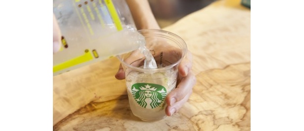 シェイクすると、急速に冷えて、のど越しもよく、味がまろやかに。