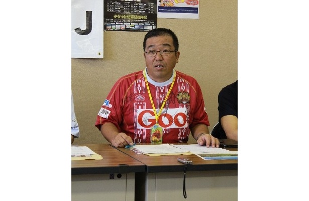「沖縄初のJリーグチームを誕生させる会」白石武博会長
