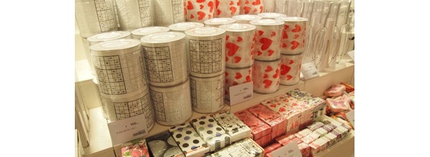 トイレットペーパーなどの生活雑貨も可愛くアレンジされているぞ！