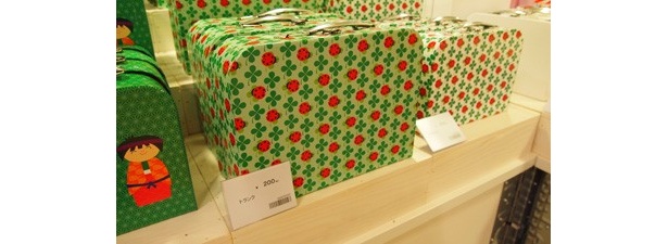 ハイキングに持って行きたくなるかわいいトランク(200円)