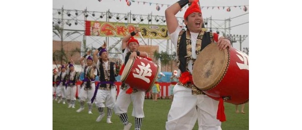 並里区青年会エイサー