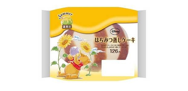 7/24に発売される「おいしいパン生活　はちみつ蒸しケーキ」(126円)