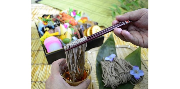 兵庫県産のそば粉を使用したこだわりのそば