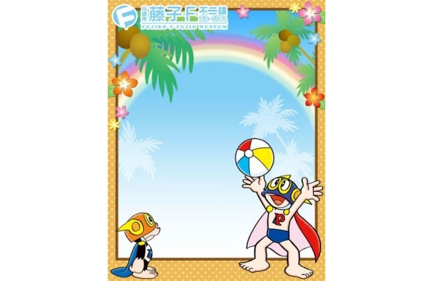 プリントシール機に登場した夏限定の絵柄