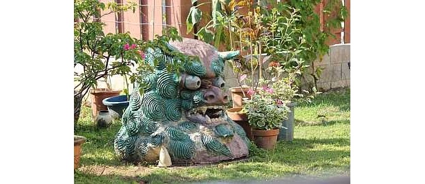 【写真を見る】沖縄を守るシーサー、よく見ると柄や表情に個性が溢れている