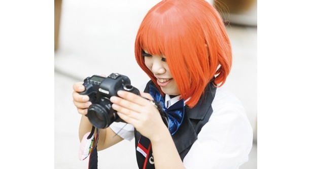 コスプレイヤーを撮影するチャンス！