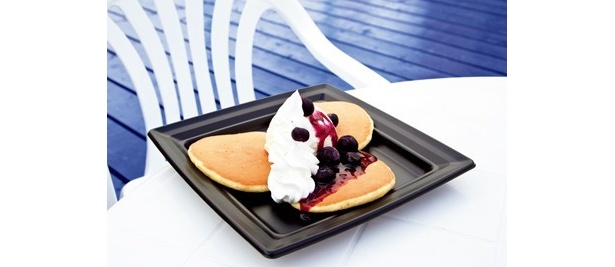 パンケーキセット800円(フードコート)