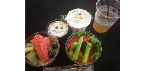LUSHの材料のこだわりがわかるフードを試食♪