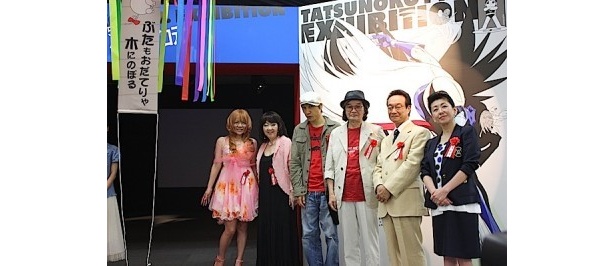 オープニングセレモニーには、声優の小原乃梨子さんや神谷明さんも登場！
