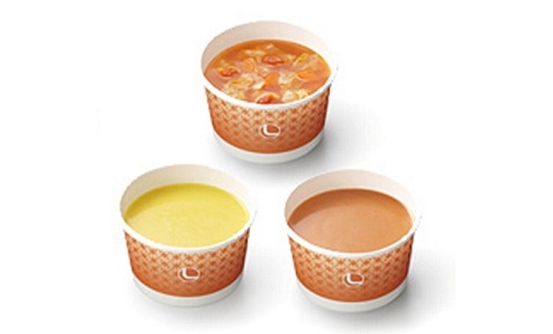夏にうれしい冷製スープを含む3種類から選んで！