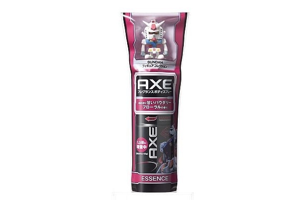 人気男性化粧品「AXE」がガンダムとコラボ！