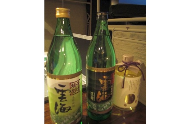 パーティでは「雲海」「雲海黒麹」「那由多の刻」をソーダで割ったそばハイが紹介された