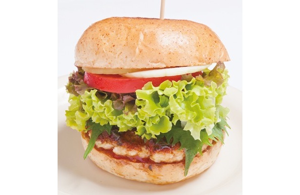 東海エリアには、「野菜が6割を占めるというヘルシーすぎるバーガーも