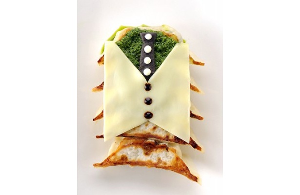装飾にこだわった「虎徹のベスト餃子」(630円)