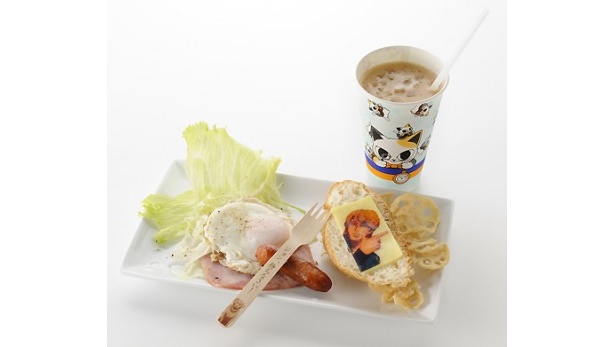 同じくキースをイメージした「キースの朝食セット」(850円)