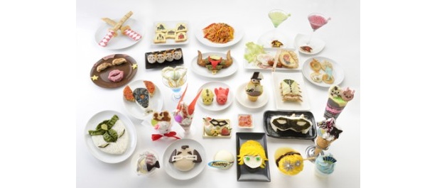 27種類の個性的なメニューを味わいつくそう！