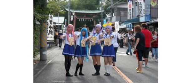“ヲタクニカルパレード”も！2012年も盛り上がる「らき☆すた神輿」