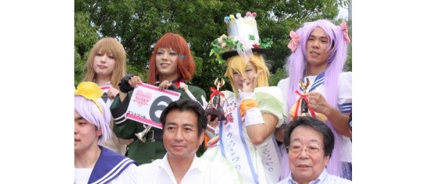 女装コスプレのコンテストも見所のひとつ