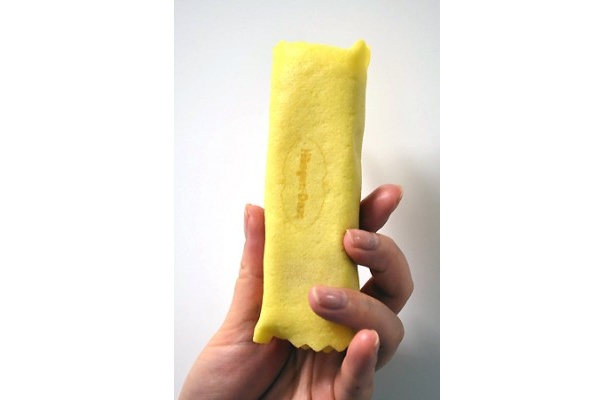 クレープで包まれているので、溶けかけでも安心して食べられる