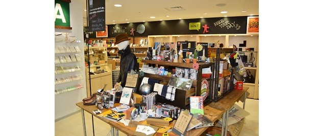 商品の見せ方にもこだわりが光る