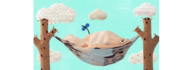 冒険を終え、再び眠りにつくカフカくん