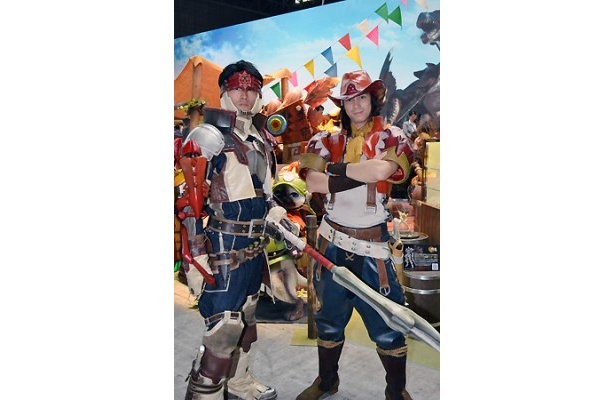 細部までこだわった「モンスターハンター」のコスプレイヤー