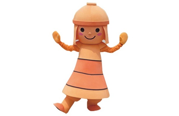 高槻市のご当地キャラクター「はにたん」