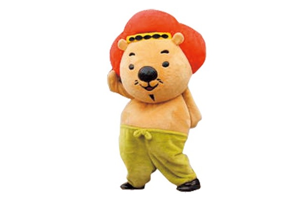 池田市のご当地キャラクター「ふくまるくん」
